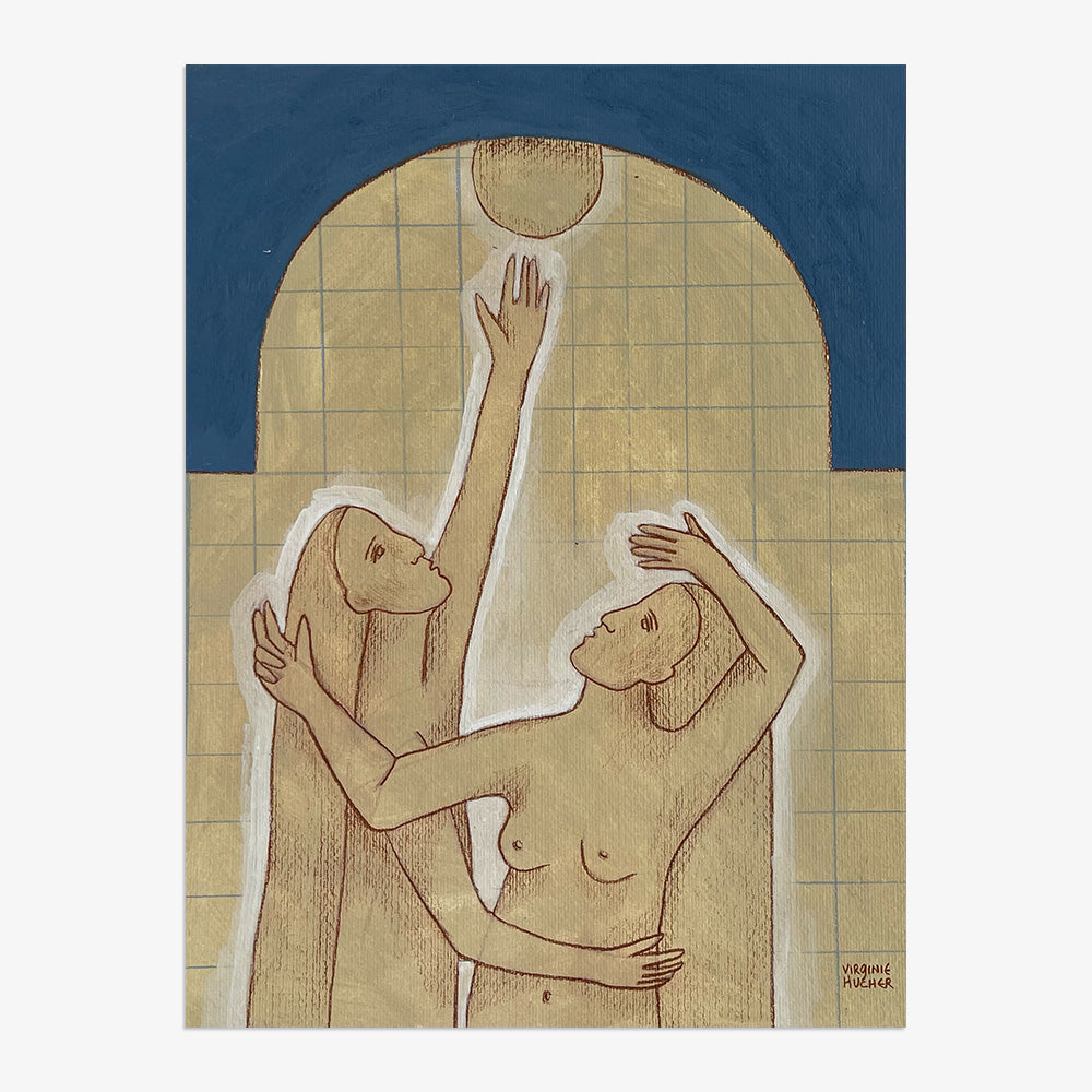 Painting by Virginie Hucher