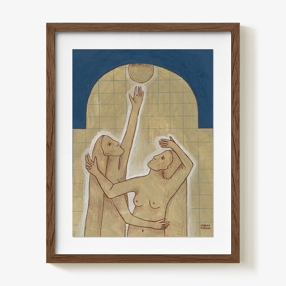 Painting by Virginie Hucher