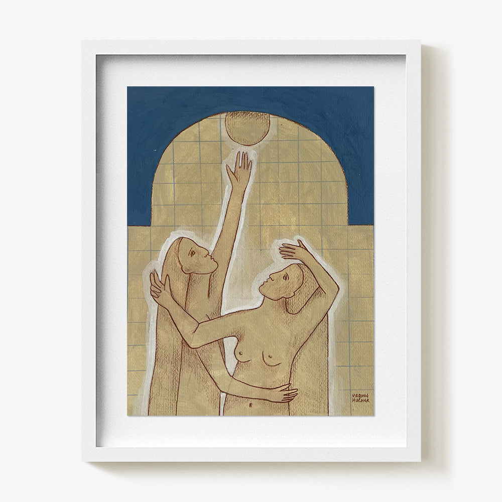 Painting by Virginie Hucher