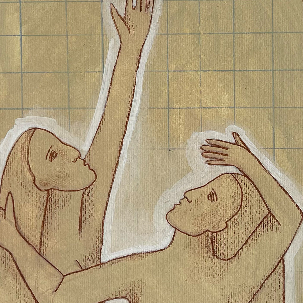 Painting by Virginie Hucher