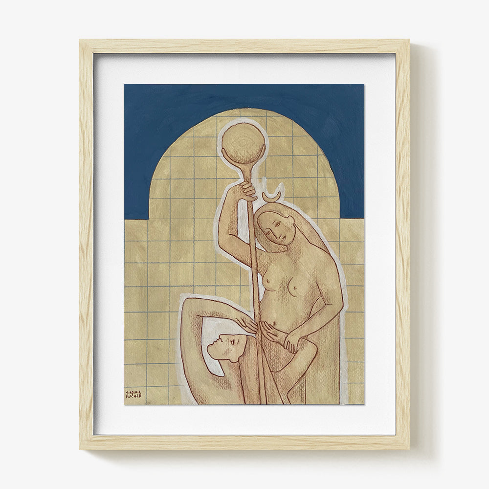 Painting by Virginie Hucher