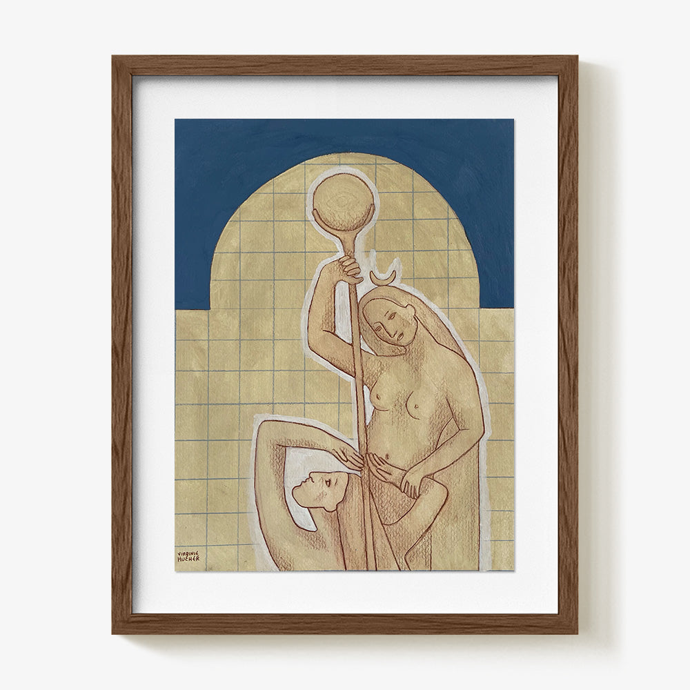 Painting by Virginie Hucher