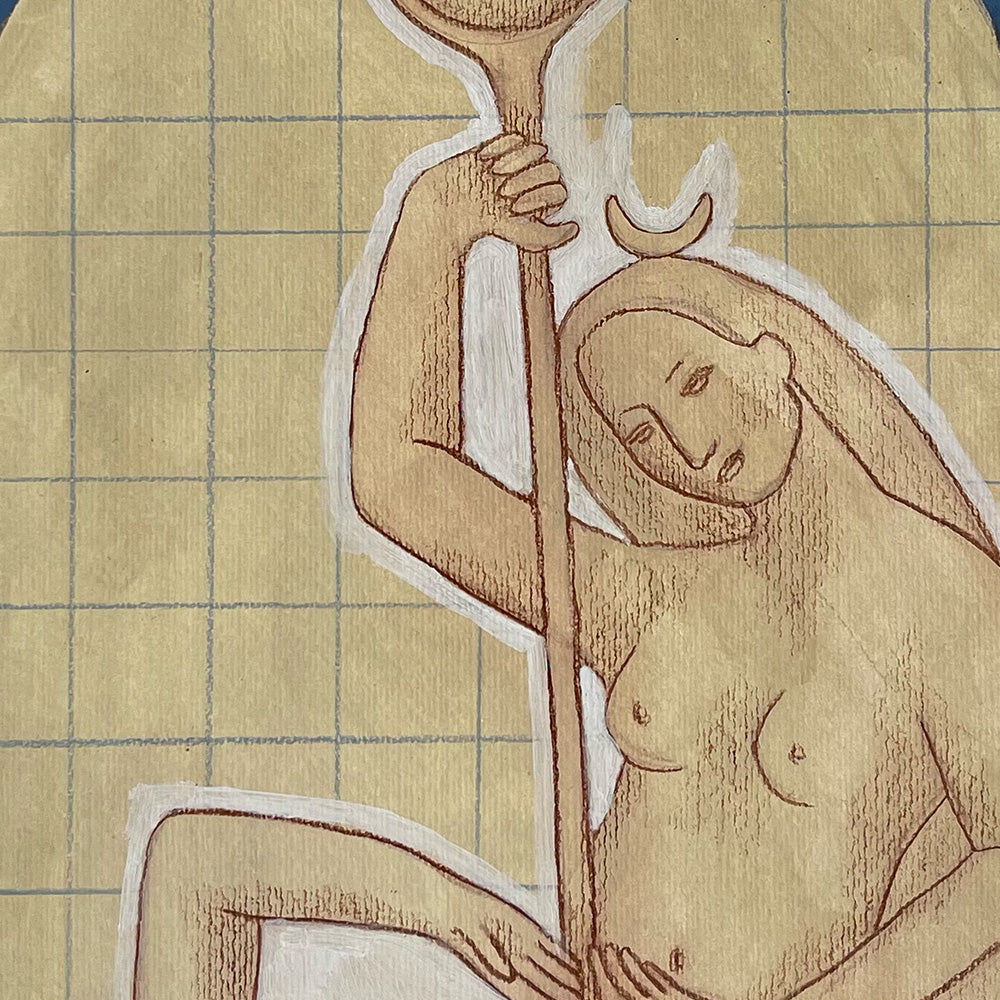 Painting by Virginie Hucher