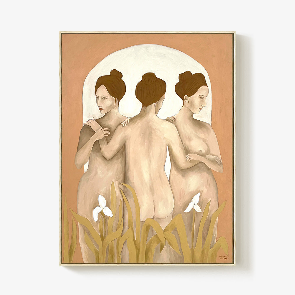 Painting by Virginie Hucher