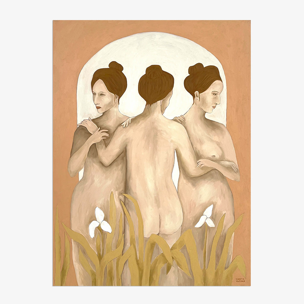 Painting by Virginie Hucher