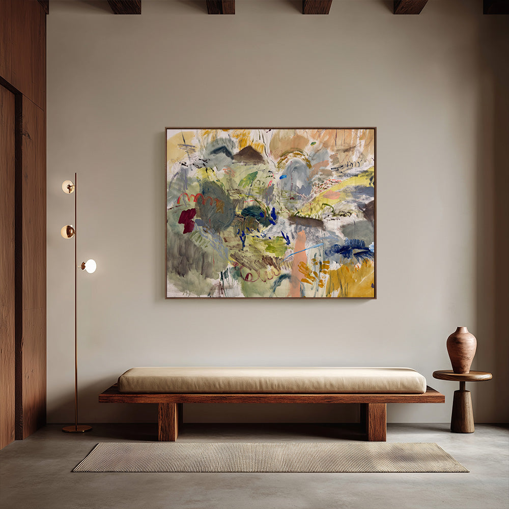 Painting by Rogé Girard