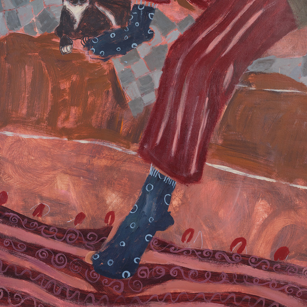 Painting by Kate Florence