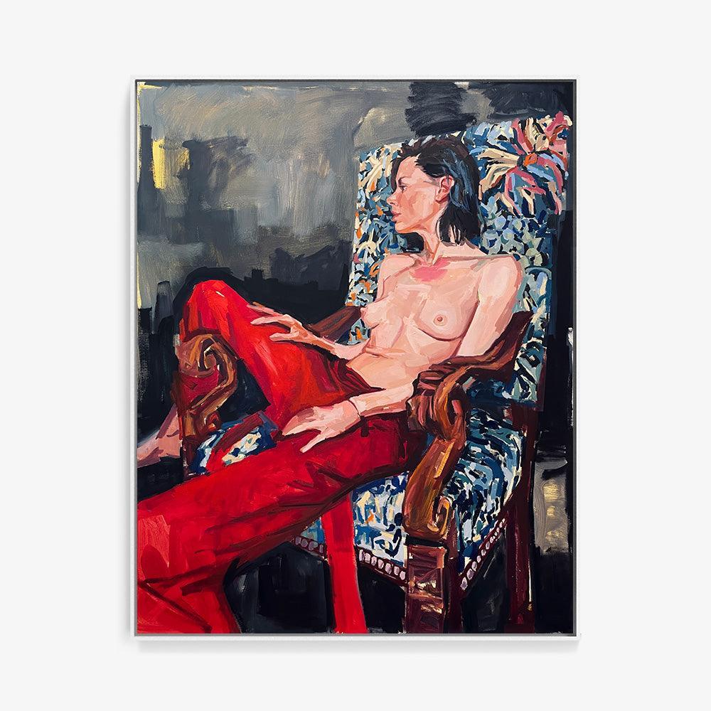 Painting by Lola Erhart