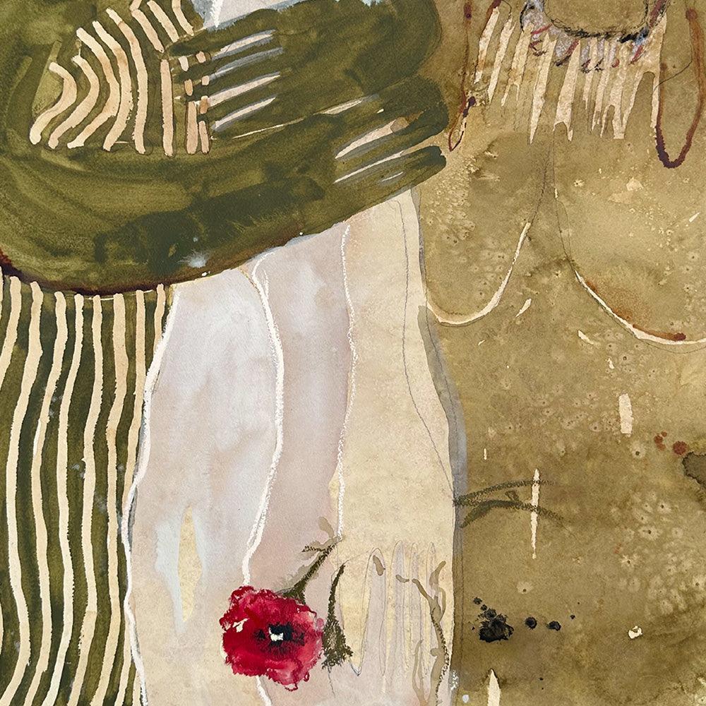 Painting by Caroline Pinney
