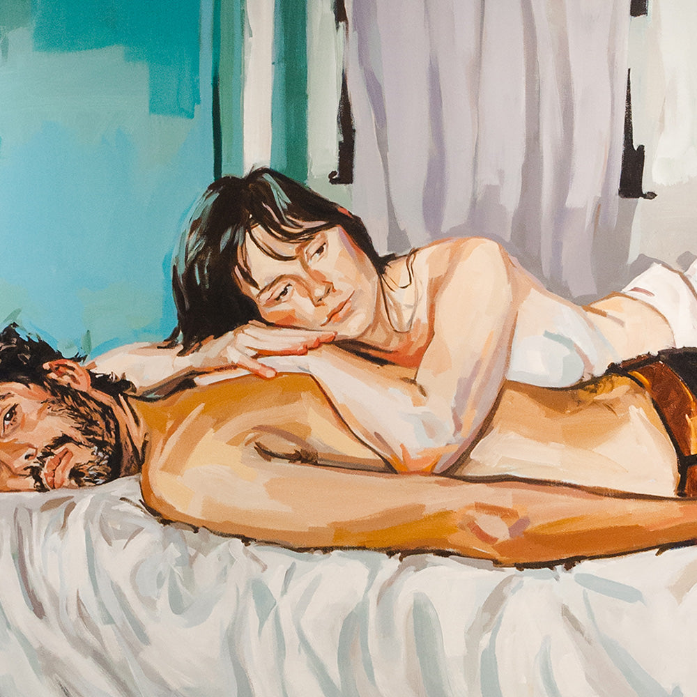 Painting by Lola Erhart