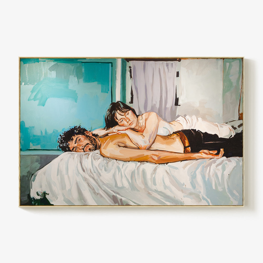 Painting by Lola Erhart