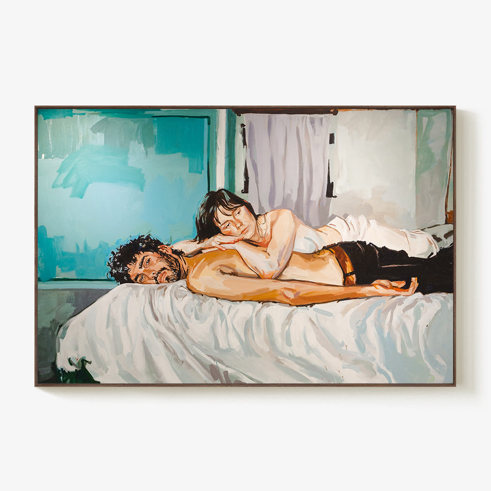 Painting by Lola Erhart