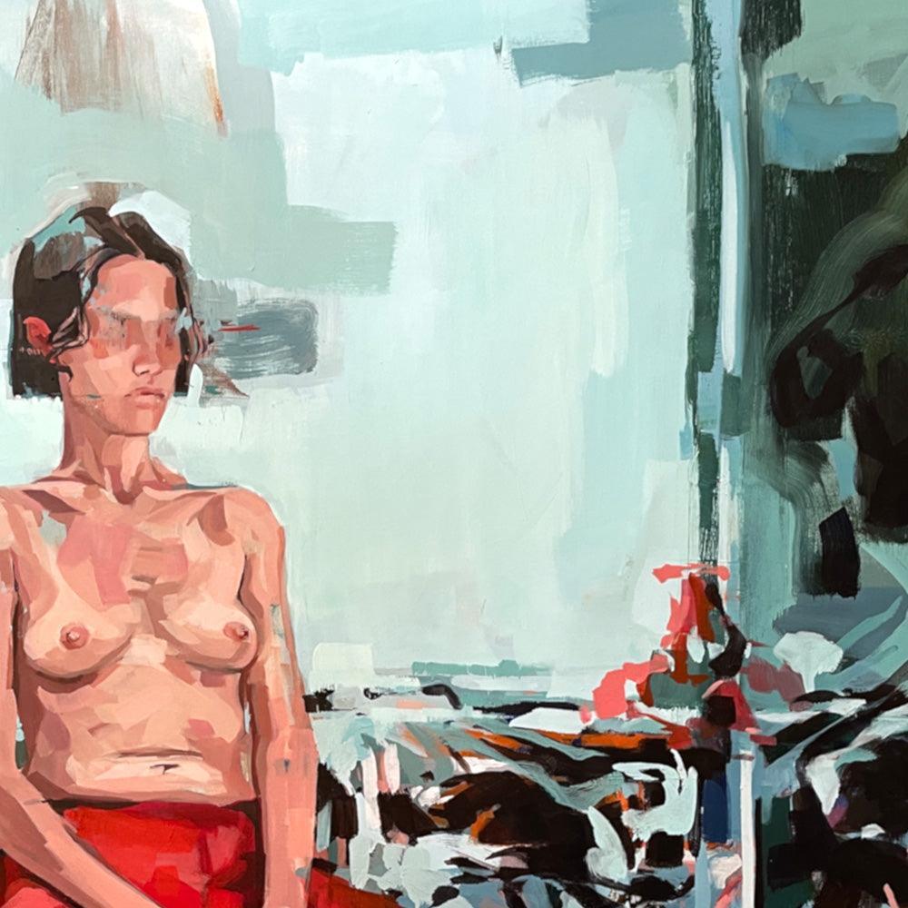 Painting by Lola Erhart