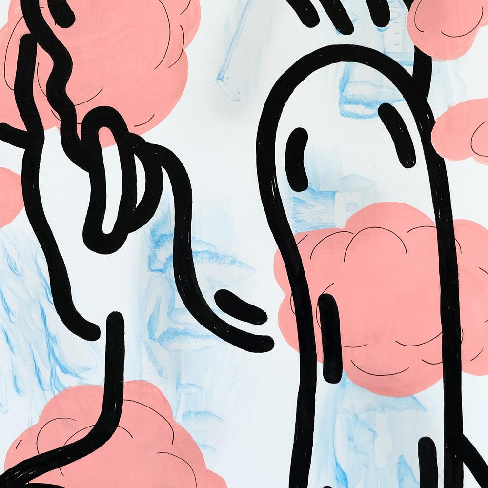 Painting by Bryce Wymer