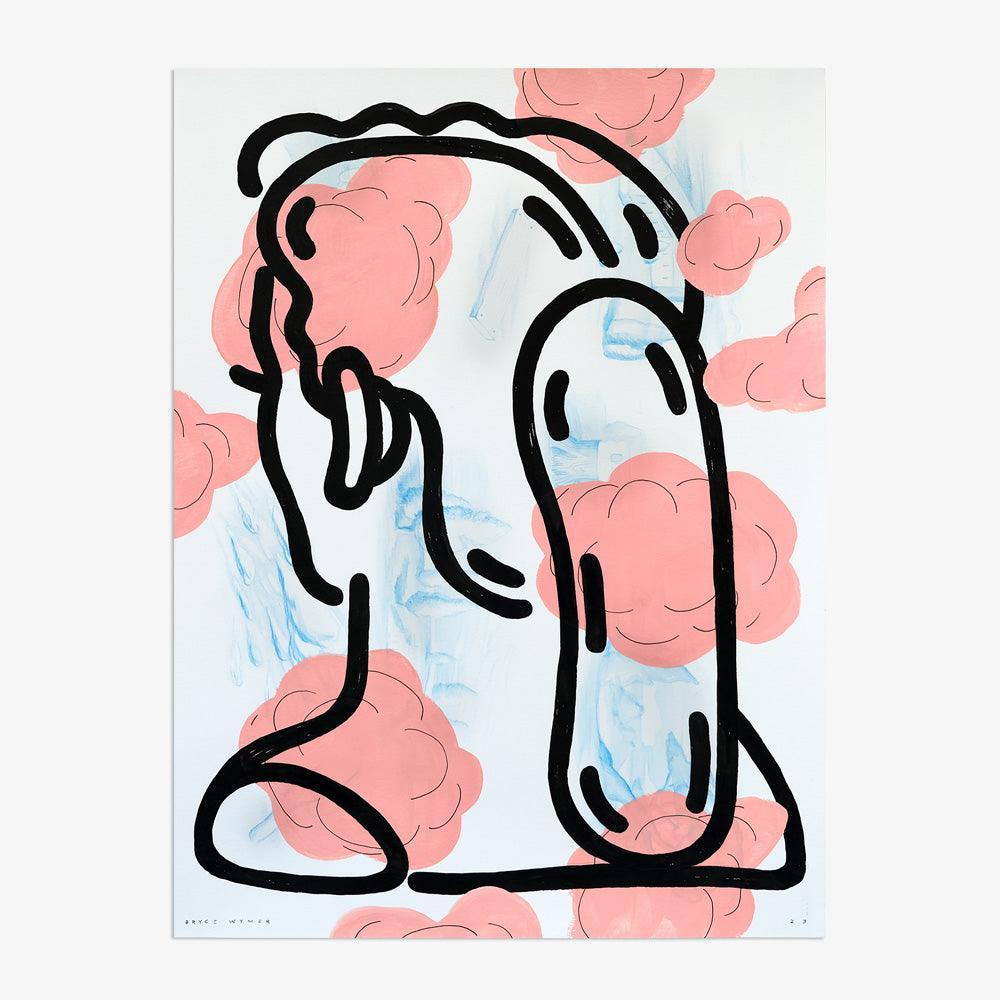 Painting by Bryce Wymer