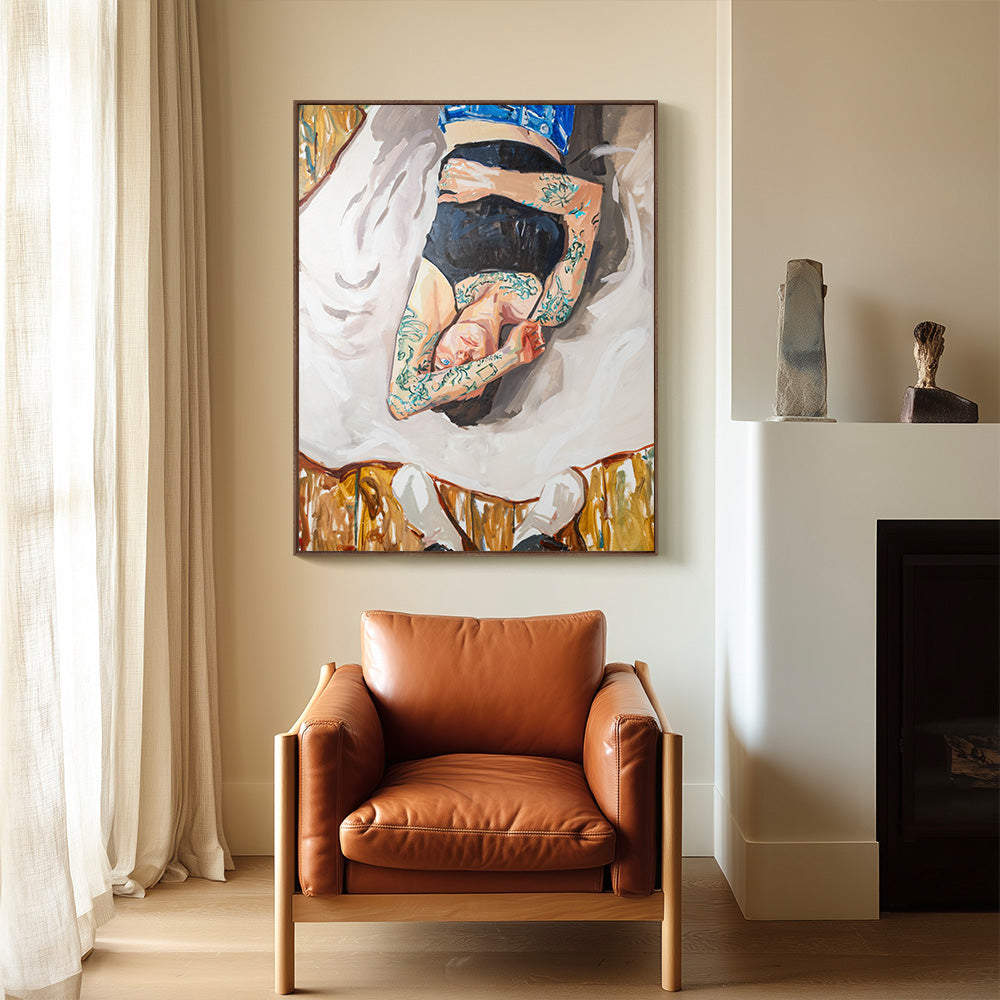 Painting by Lola Erhart