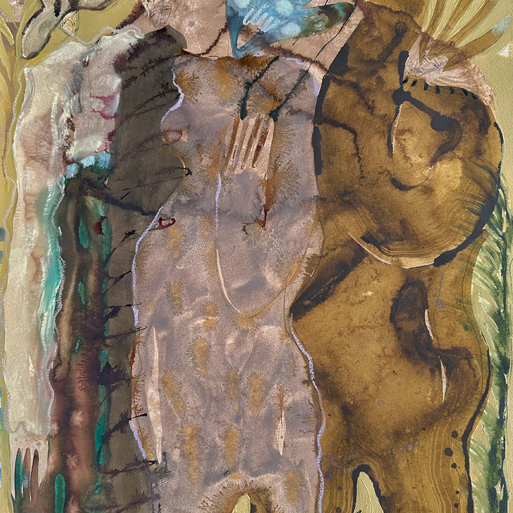 Painting by Caroline Pinney