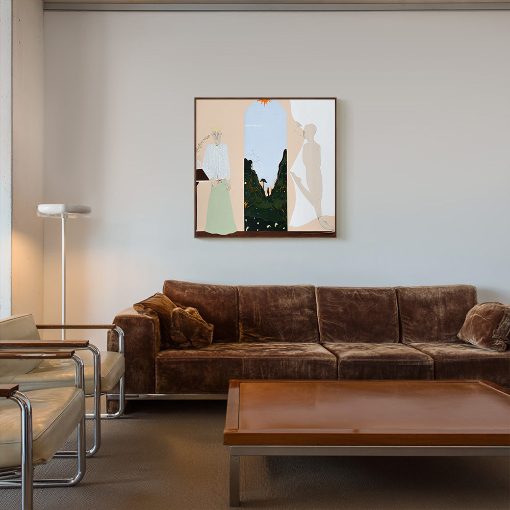 Painting by Anatole Heger