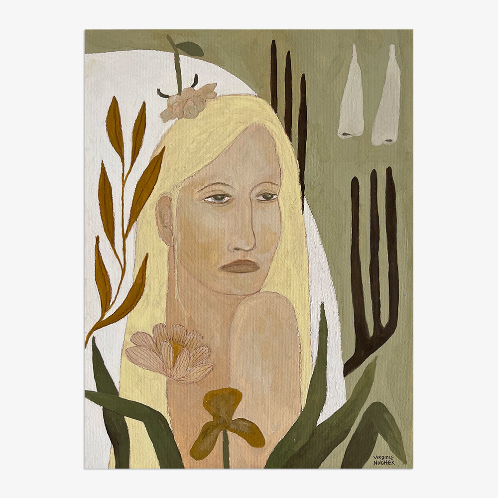 Painting by Virginie Hucher