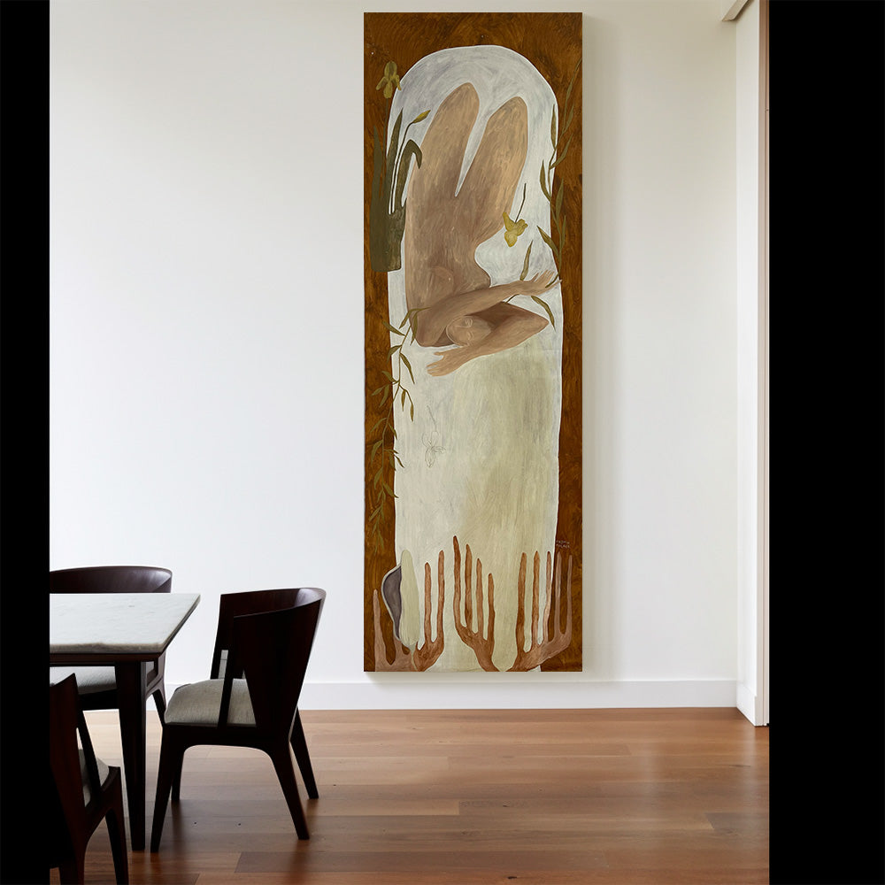 Painting by Virginie Hucher