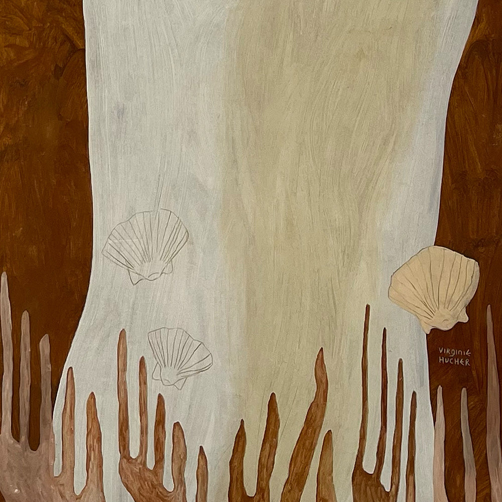 Painting by Virginie Hucher