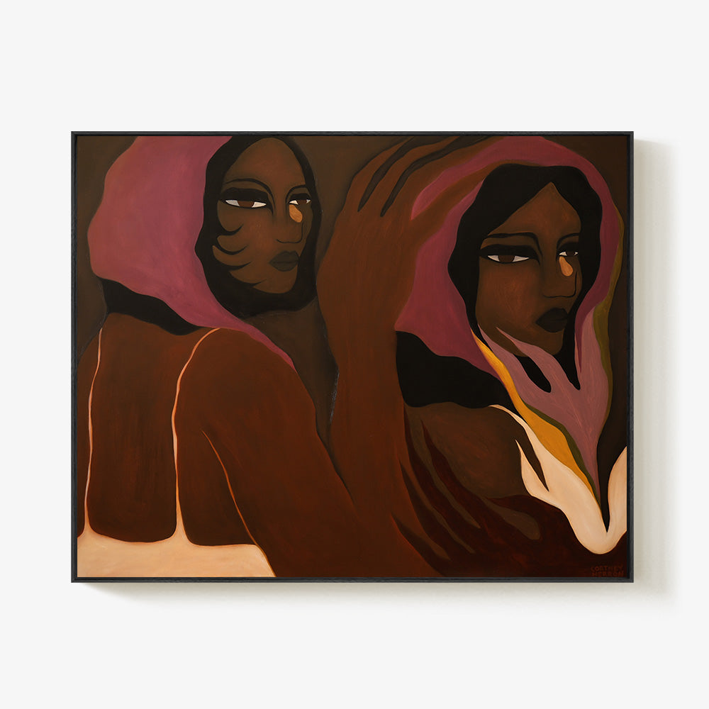 Painting by Cortney Herron
