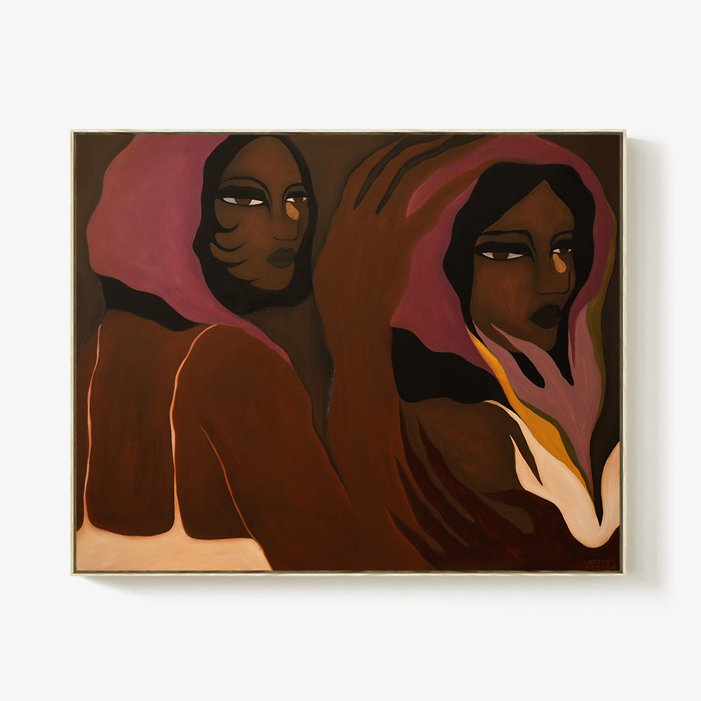Painting by Cortney Herron