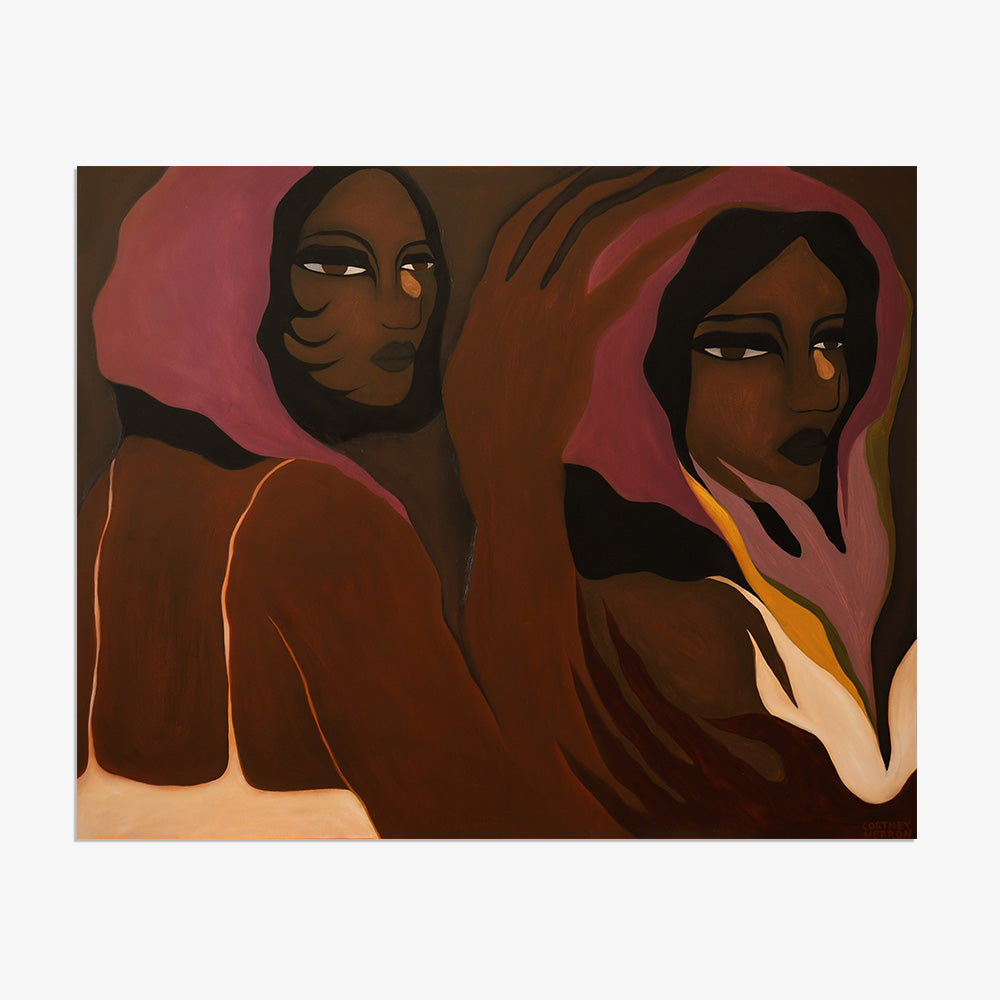 Painting by Cortney Herron
