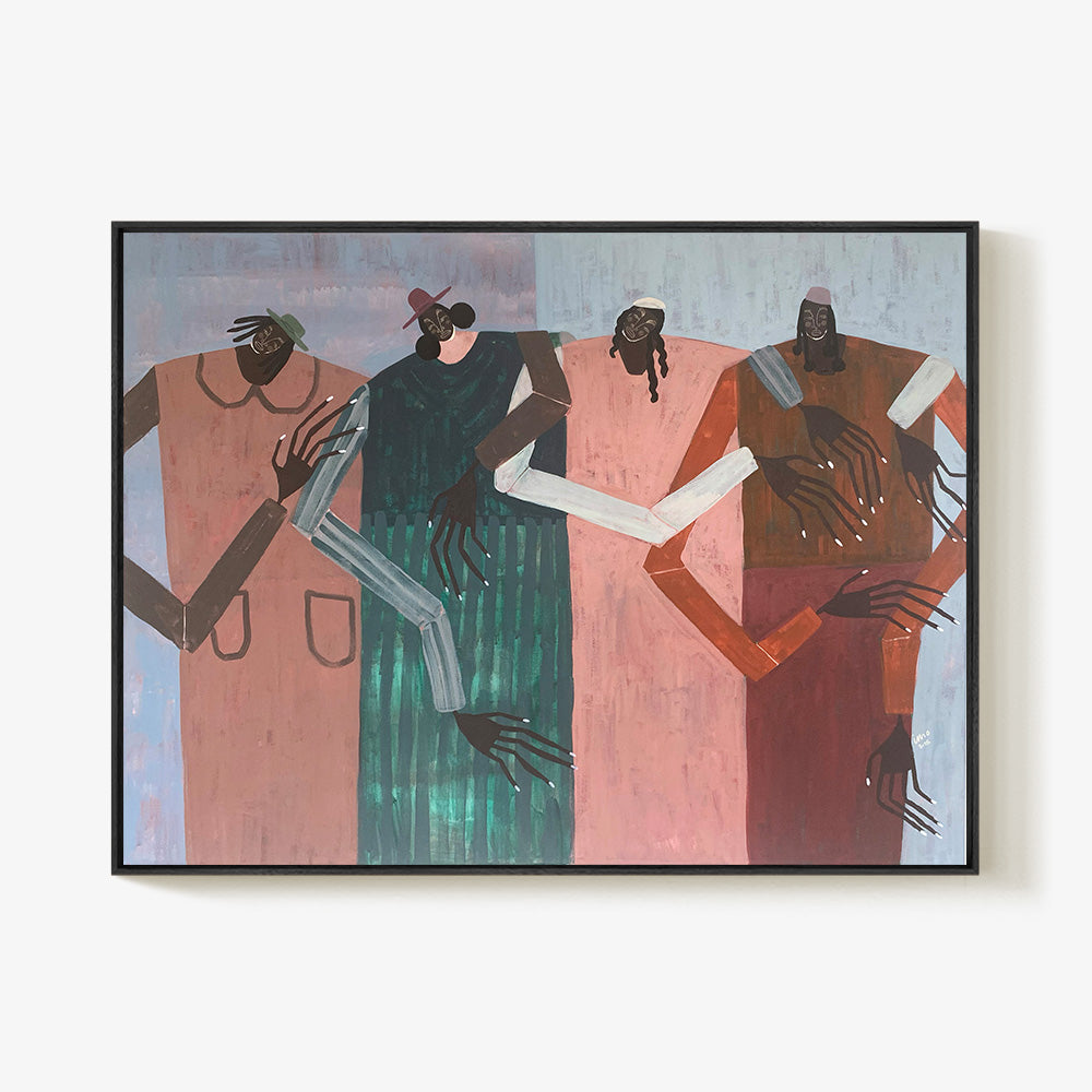 Painting by Ibi Meier-Oruitemeka