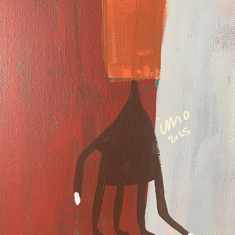 Painting by Ibi Meier-Oruitemeka