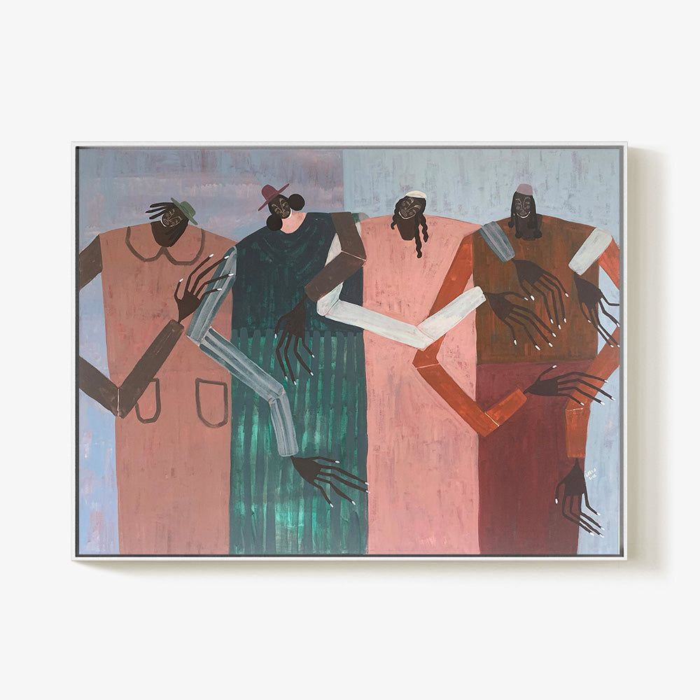 Painting by Ibi Meier-Oruitemeka