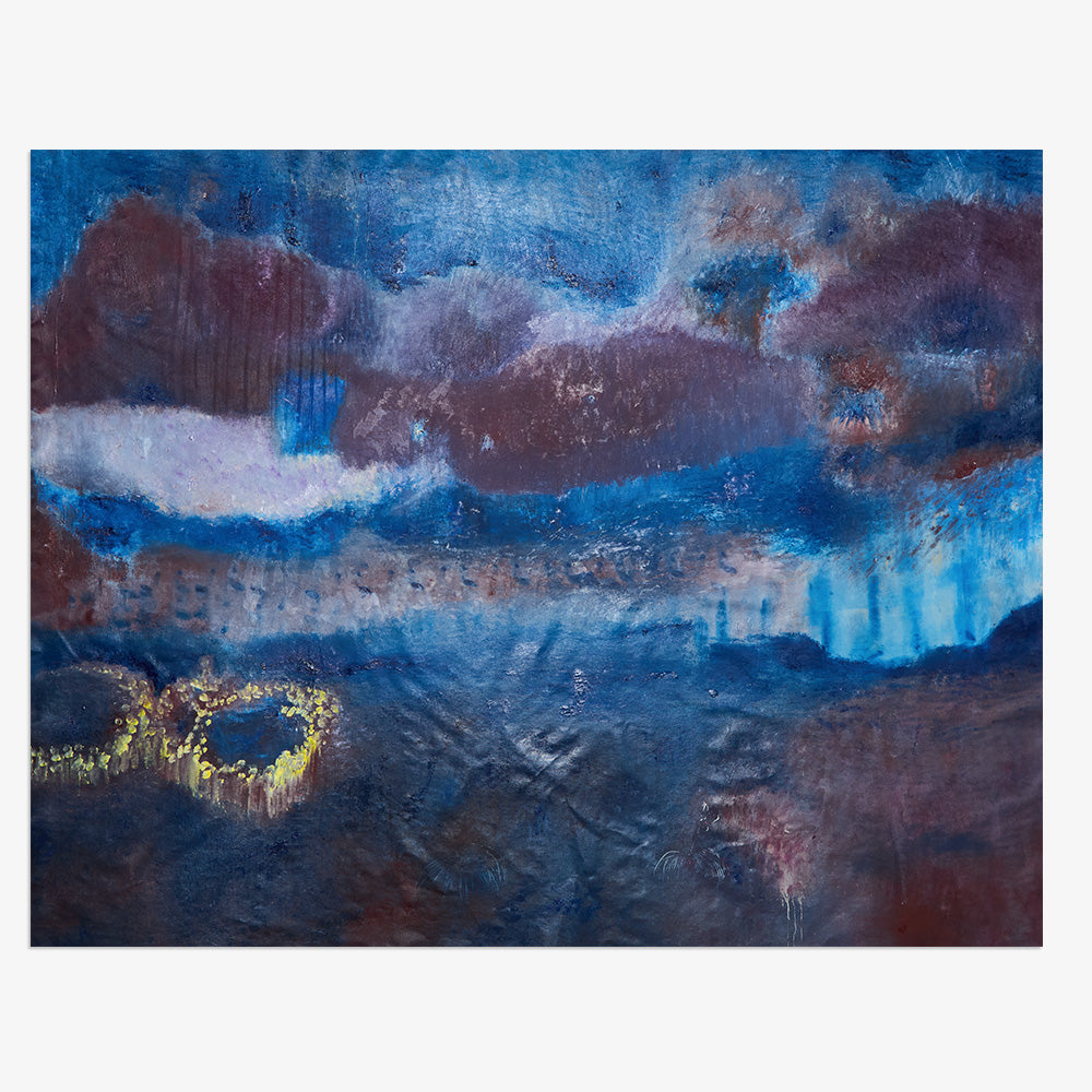 Night Lagoon, Gold Flowers