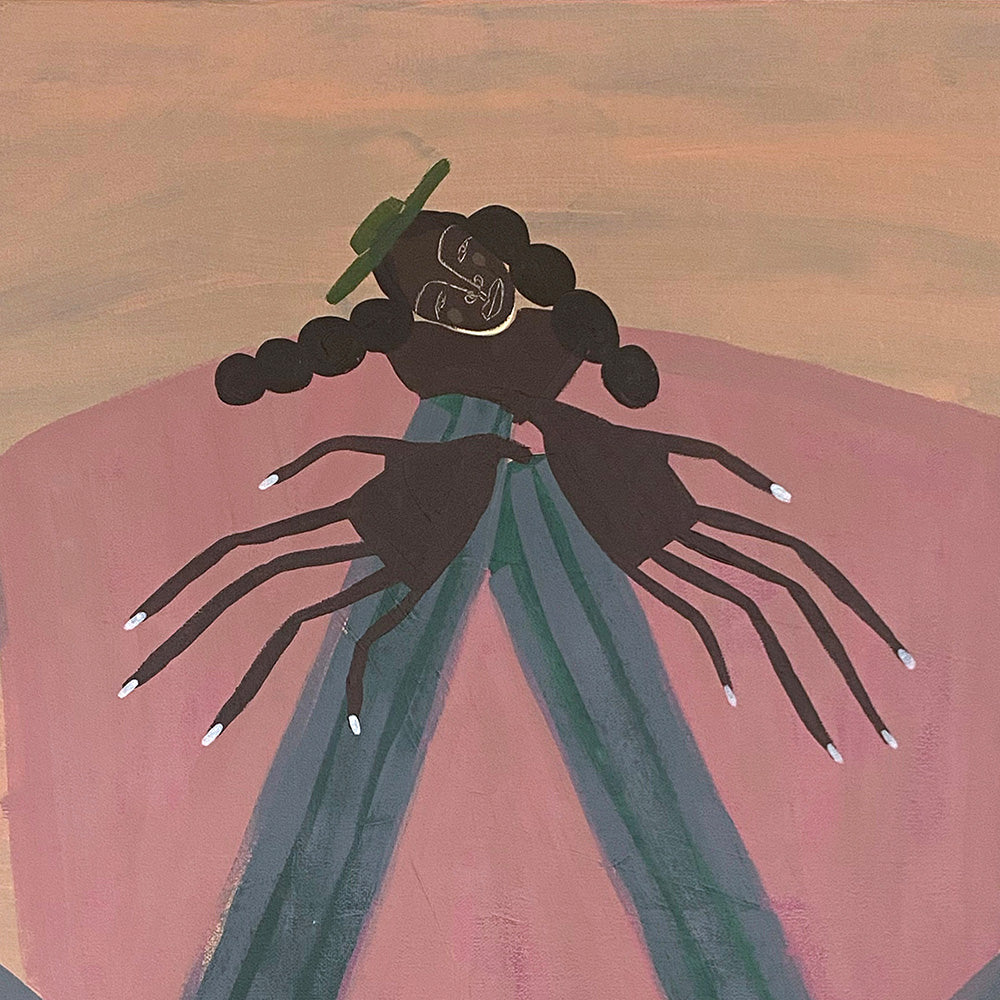 Painting by Ibi Meier-Oruitemeka