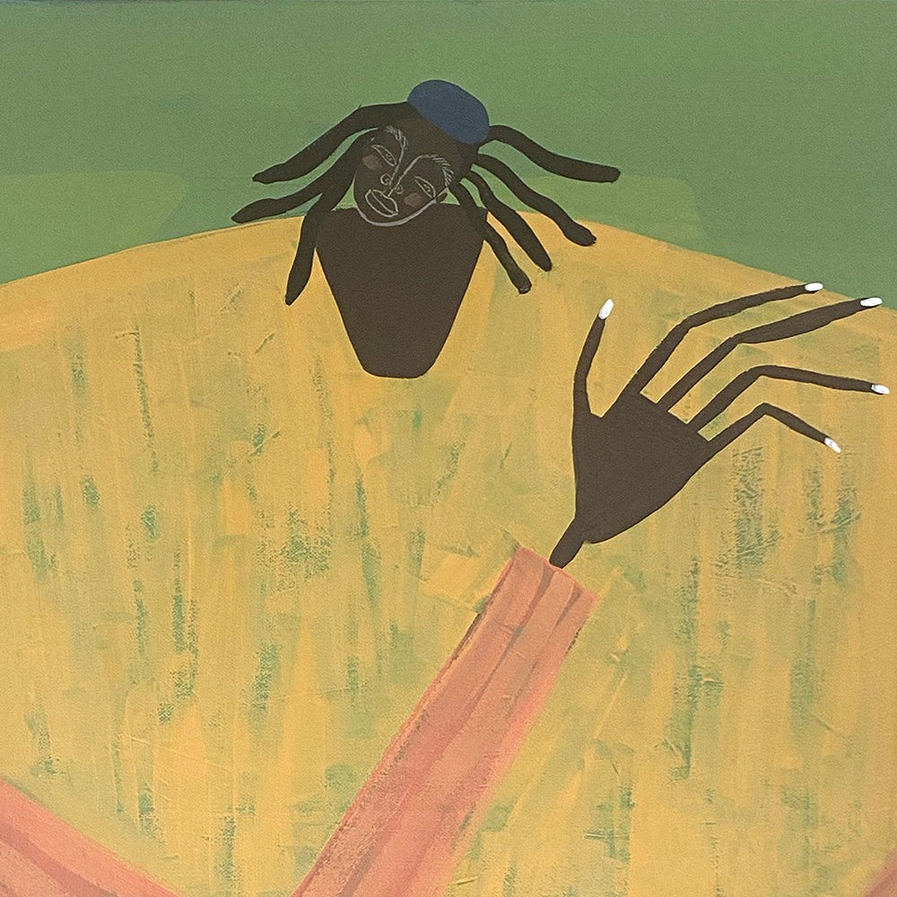 Painting by Ibi Meier-Oruitemeka