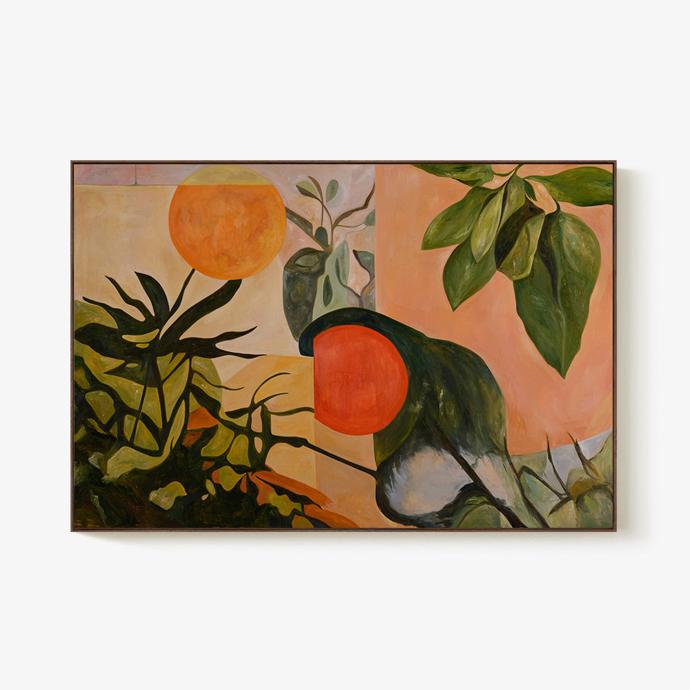 Painting by Júlia Martins Miranda