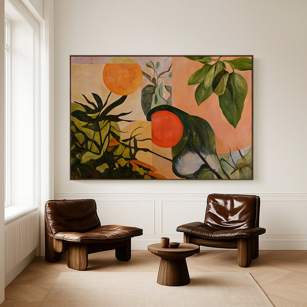 Painting by Júlia Martins Miranda