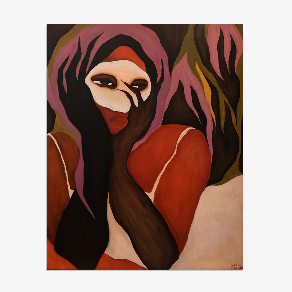 Painting by Cortney Herron