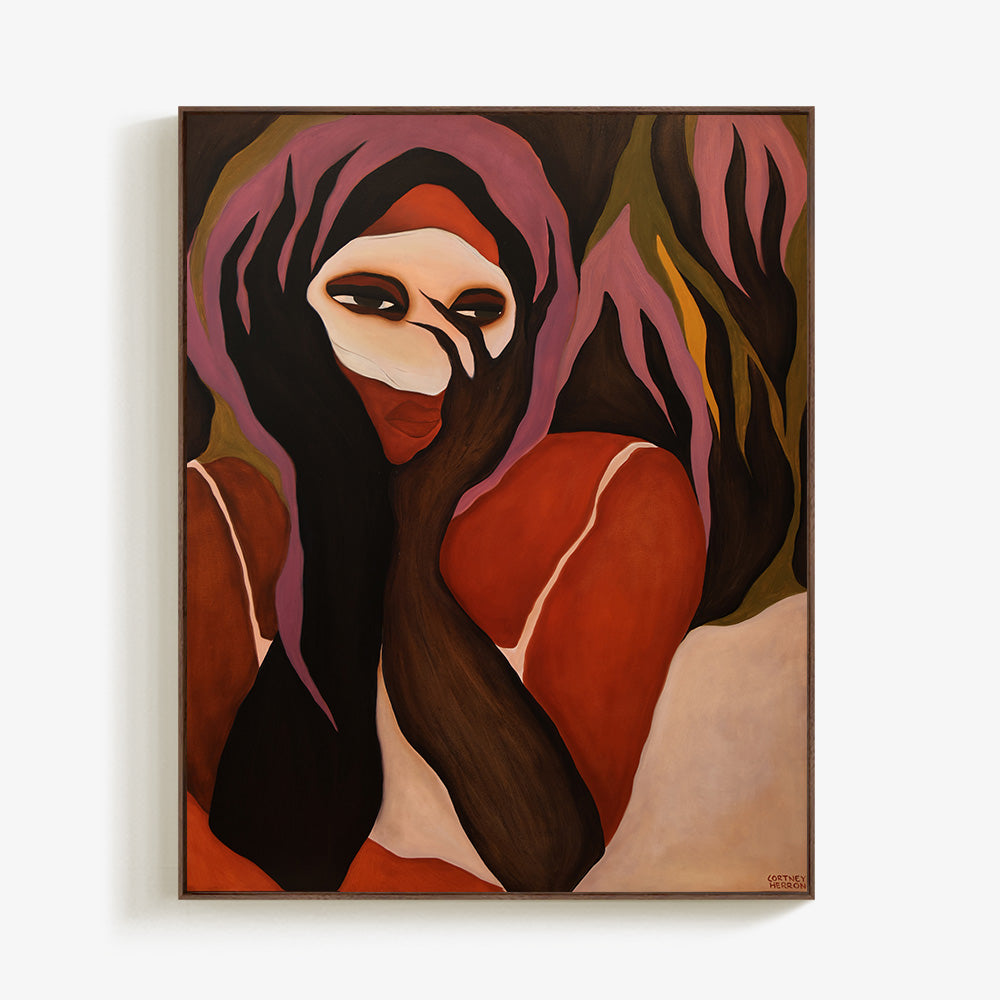 Painting by Cortney Herron