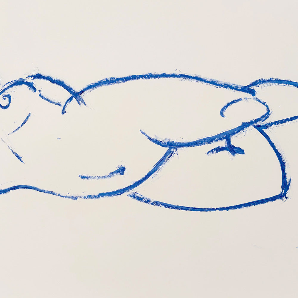 Oil Stick Nude in Cobalt IV