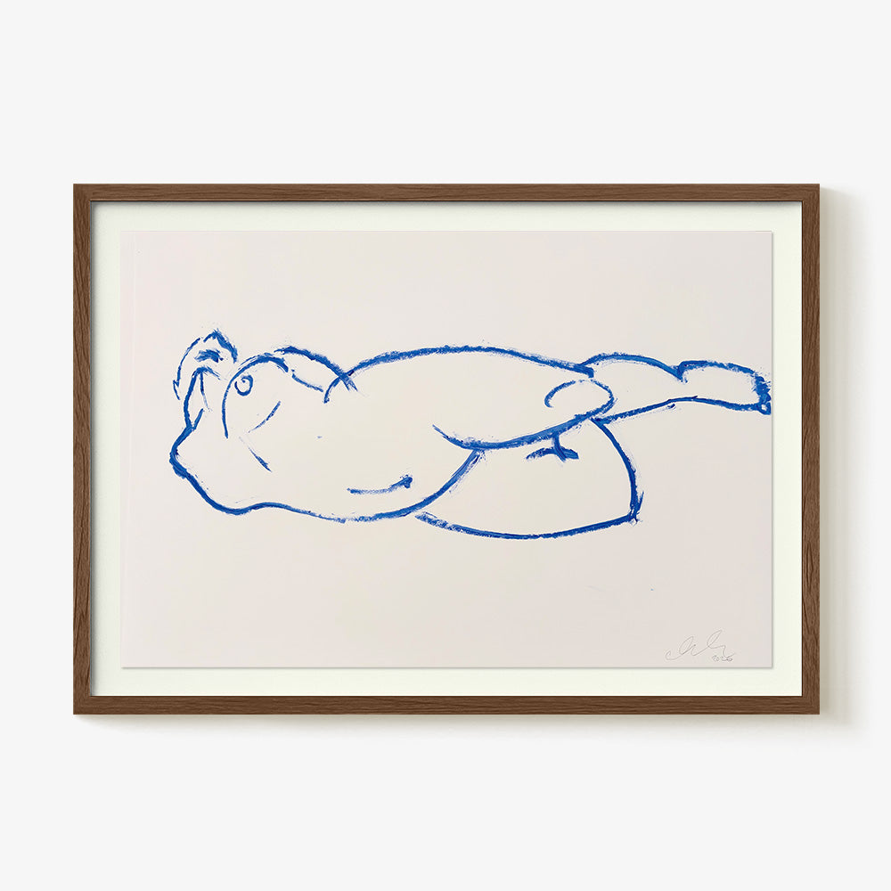 Oil Stick Nude in Cobalt IV