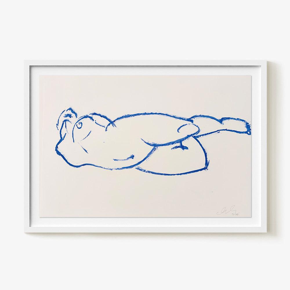 Oil Stick Nude in Cobalt IV