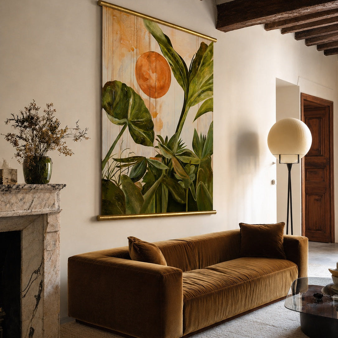 Painting by Júlia Martins Miranda