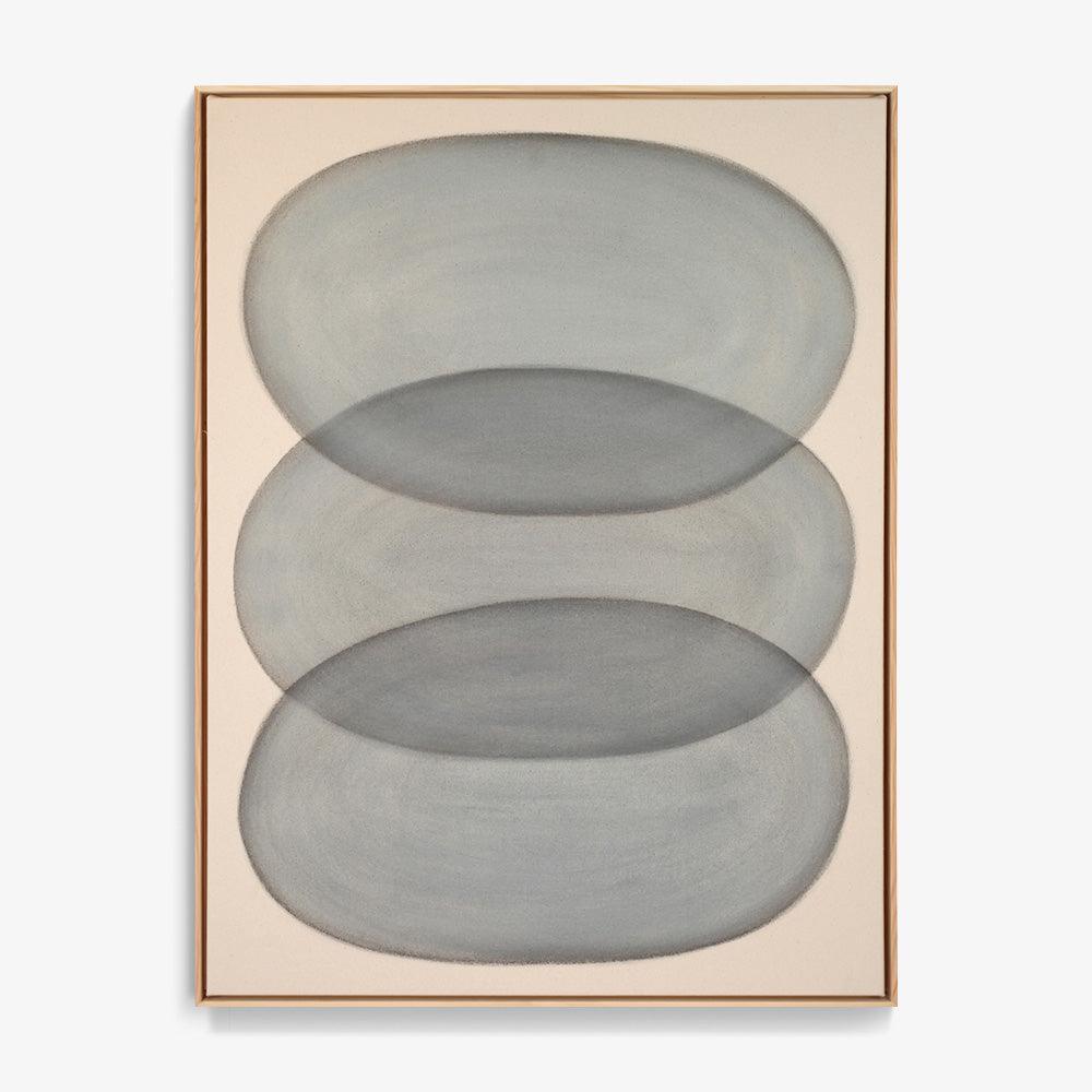 Ovals in Blue-Grey n.2
