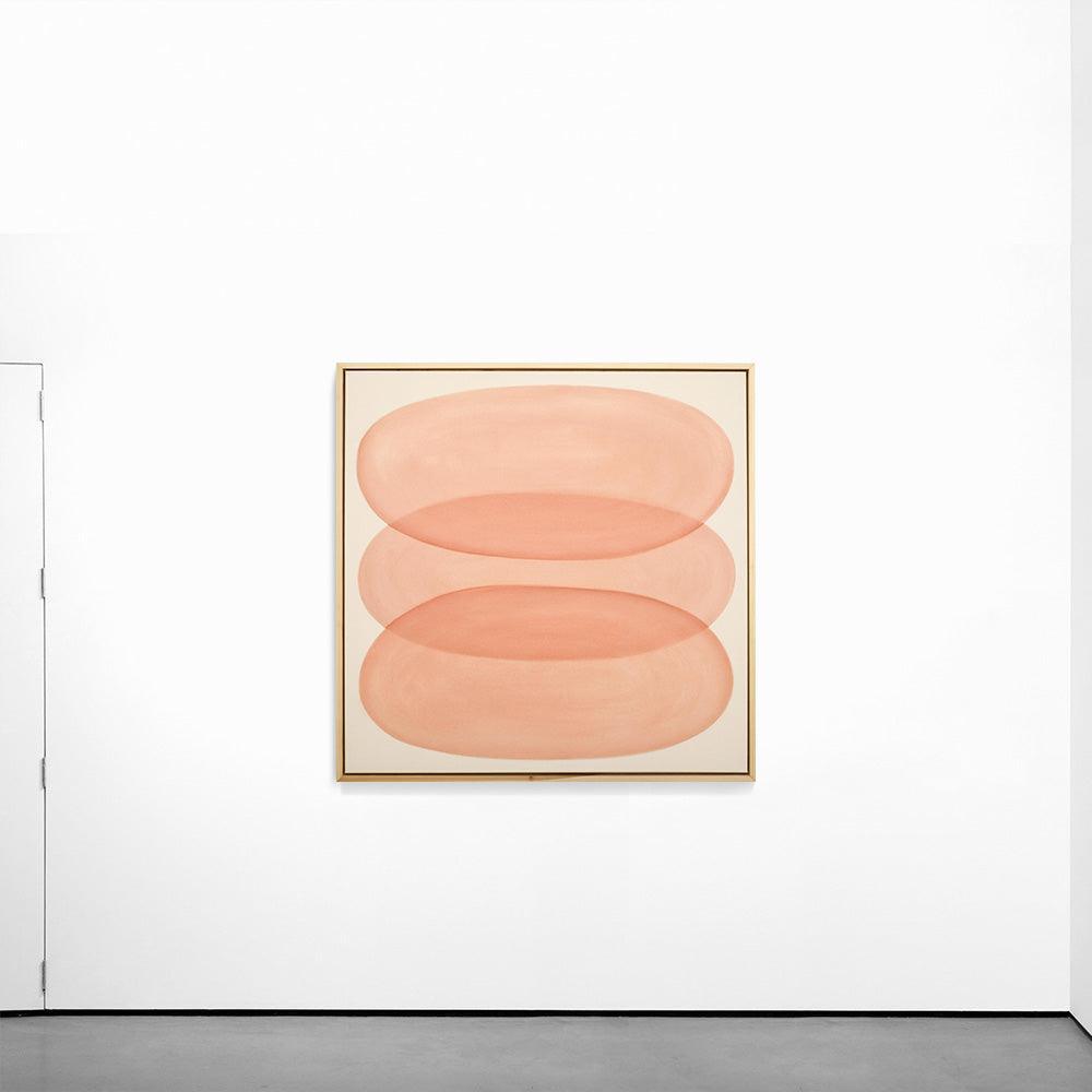 Ovals in Burnt Sienna n.1 , Painting by Ovals in Burnt Sienna n.1 Tappan