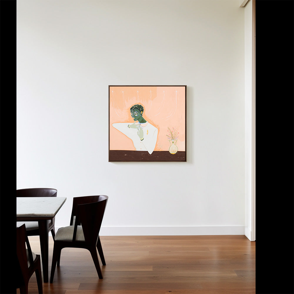 Painting by Anatole Heger