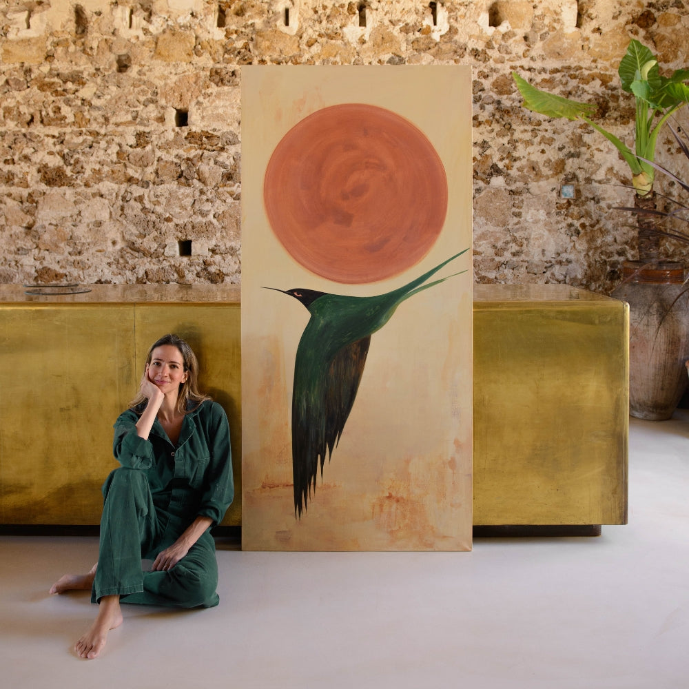 Painting by Júlia Martins Miranda