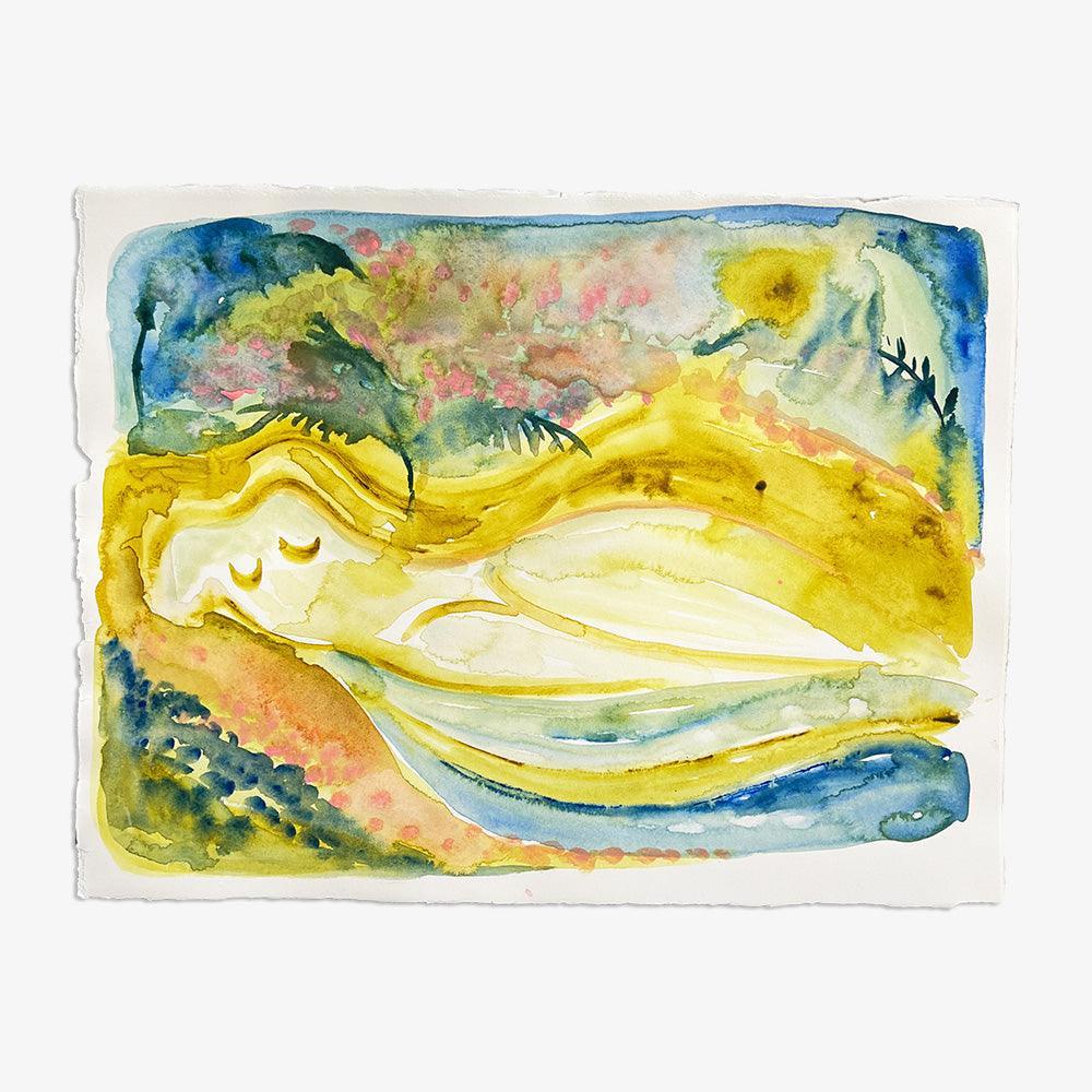 Painting by Hannah Carrick
