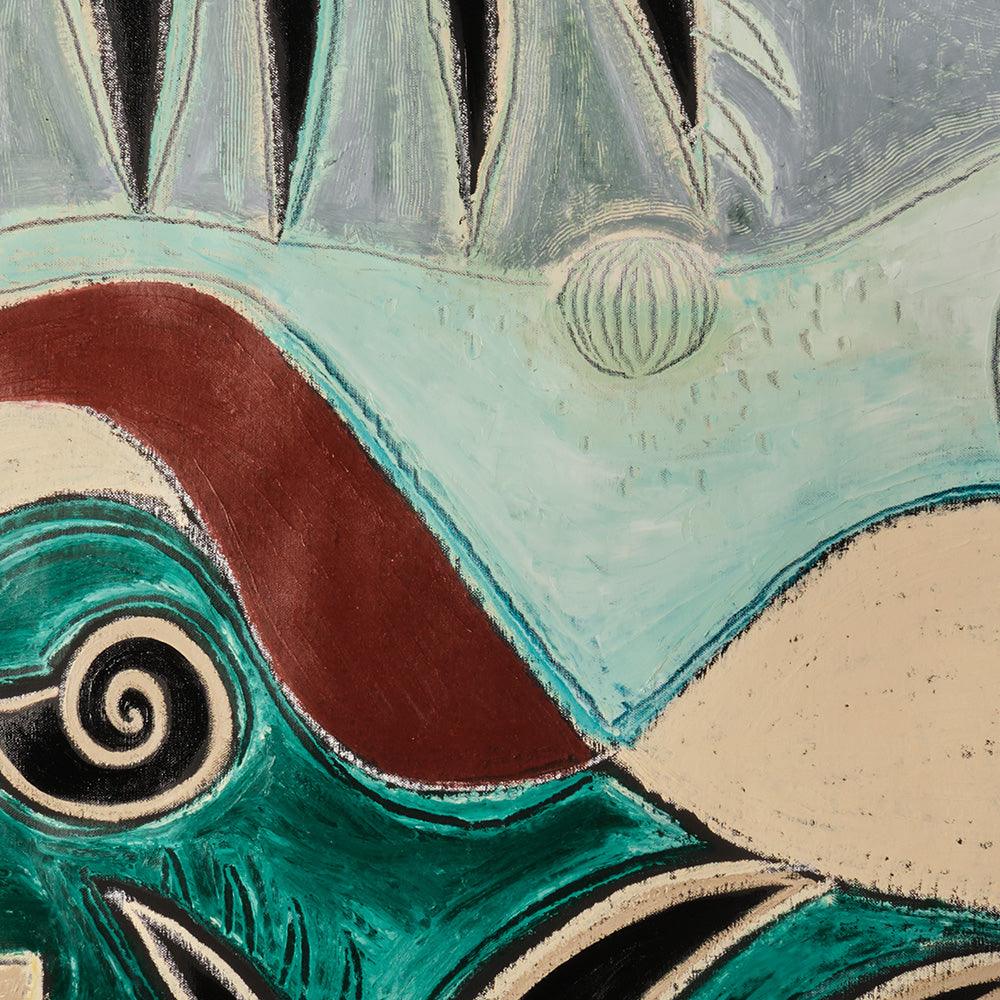 Painting by Hannah Carrick