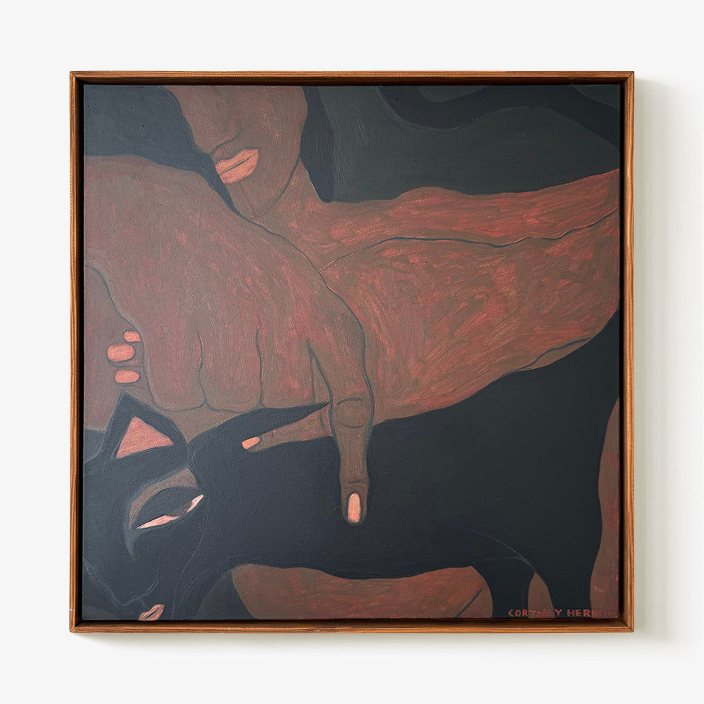 Painting by Cortney Herron