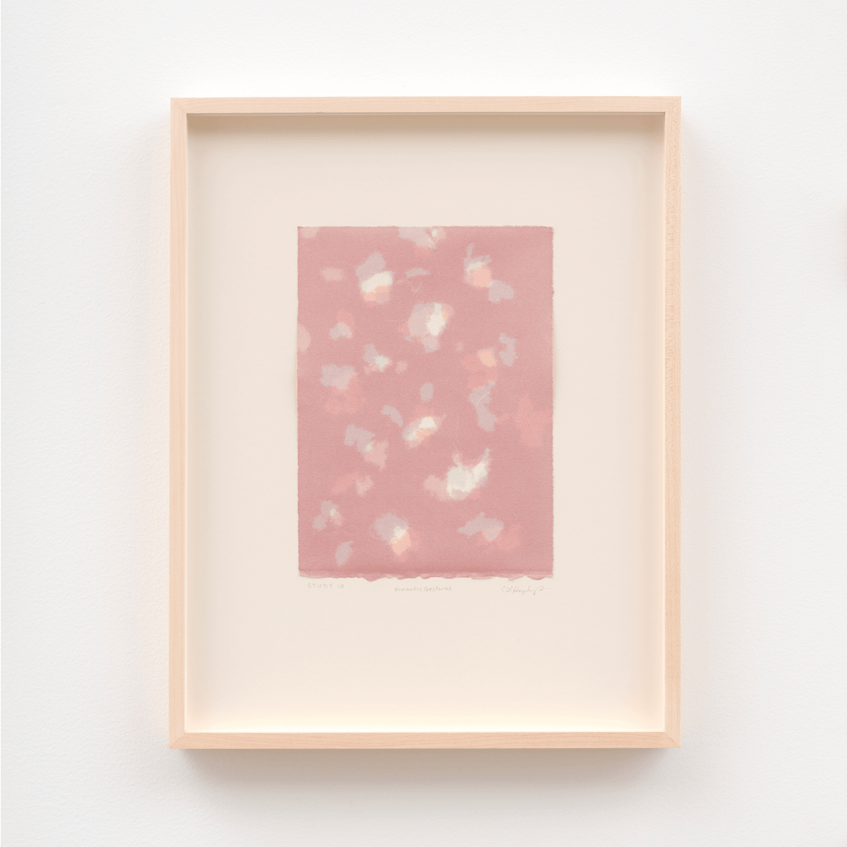 Study (Romantic Gestures) 10 , Print by Study (Romantic Gestures) 10 Tappan
